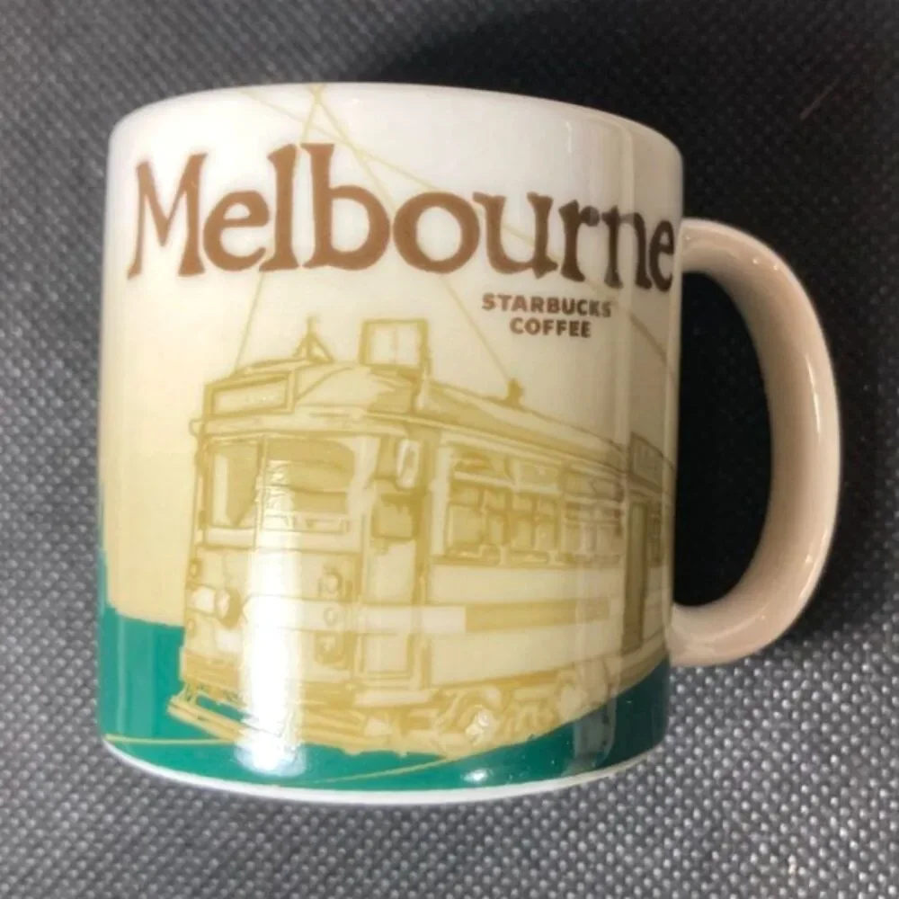 Starbucks Global Icon Demitasse Espresso Mug 2009 Melbourne Australia 3 oz